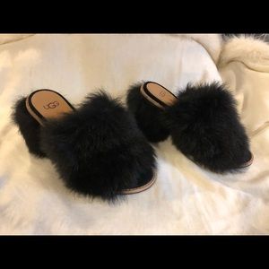 Ugg Rosa Toscana Heels Size 7 Black